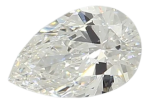 0.41 Carat E VVS2 Pear Lab Diamond Online Hot Sale