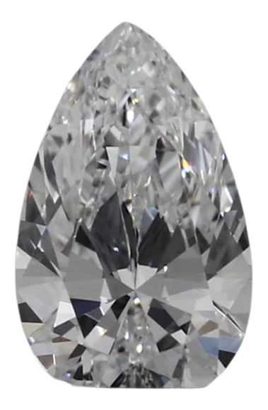 0.43 Carat D VVS1 Pear Lab Diamond on Sale