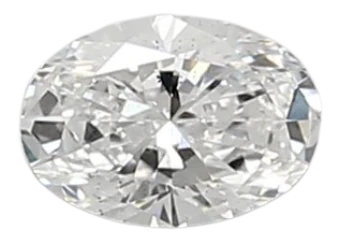 0.47 Carat D SI1 Oval Lab Diamond Online Hot Sale