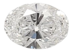 0.42 Carat E VS1 Oval Lab Diamond Hot on Sale