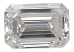 0.38 Carat F VS1 Emerald Lab Diamond on Sale