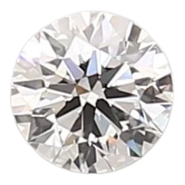 0.32 Carat D VVS2 Round Lab Diamond For Sale