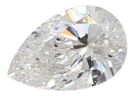 0.39 Carat E SI1 Pear Lab Diamond Fashion