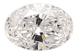 0.41 Carat F VVS2 Oval Lab Diamond Hot on Sale