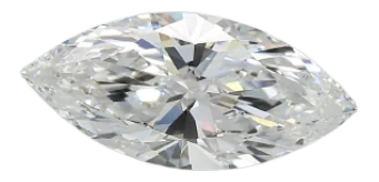 1.57 Carat F VVS2 Marquise Lab Diamond For Sale