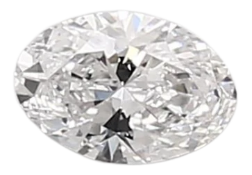 0.39 Carat D VVS2 Oval Lab Diamond For Cheap