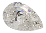 0.4 Carat F VVS2 Pear Lab Diamond Online now