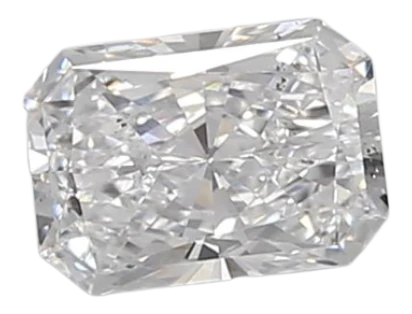 0.44 Carat D SI1 Radiant Lab Diamond For Discount