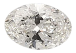 0.44 Carat G VVS2 Oval Lab Diamond on Sale