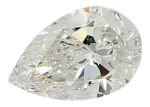 0.42 Carat E VVS2 Pear Lab Diamond on Sale