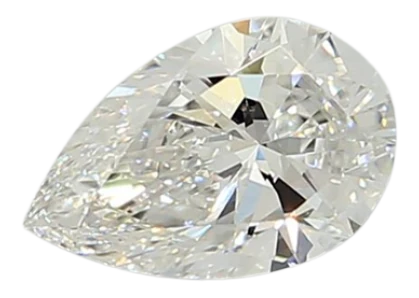 0.42 Carat E VVS2 Pear Lab Diamond on Sale