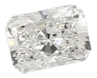 0.51 Carat E VVS1 Radiant Lab Diamond Fashion