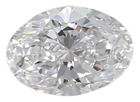 0.47 Carat D VS1 Oval Lab Diamond Discount