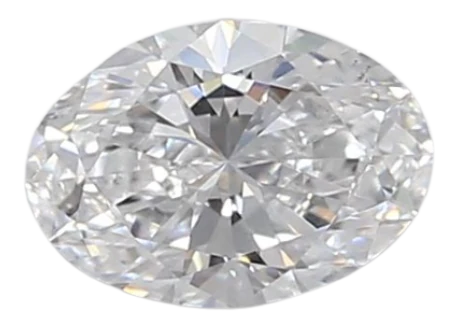 0.47 Carat D VS1 Oval Lab Diamond Discount