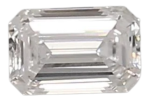 0.37 Carat E VS2 Emerald Lab Diamond For Discount