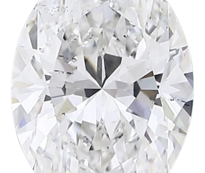 2.85 Carat F SI1 Oval Lab Diamond on Sale