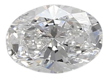 0.37 Carat E VS2 Oval Lab Diamond Online