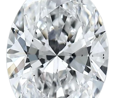 2.87 Carat D SI2 Oval Lab Diamond For Cheap