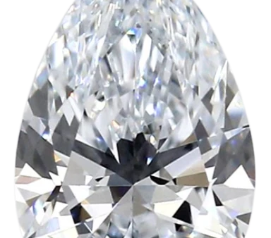 0.43 Carat F VVS2 Pear Lab Diamond For Discount