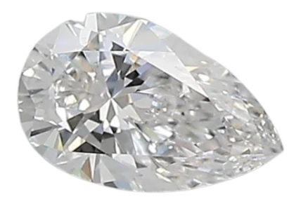 0.42 Carat D VS2 Pear Lab Diamond Online now