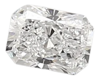 0.41 Carat D VVS2 Radiant Lab Diamond For Discount