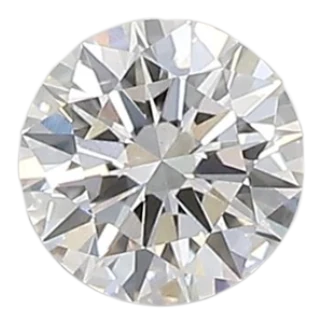 0.44 Carat D VS1 Round Lab Diamond Cheap