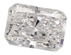 0.58 Carat D VS2 Radiant Lab Diamond Fashion