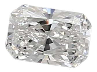 0.37 Carat D IF Radiant Lab Diamond Online Hot Sale