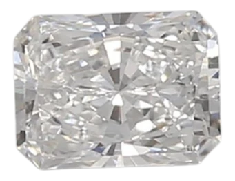 0.42 Carat D VS1 Radiant Lab Diamond Hot on Sale