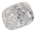 0.39 Carat E VVS2 Elongated Cushion Lab Diamond For Cheap