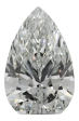 0.41 Carat I VVS1 Pear Lab Diamond Online now