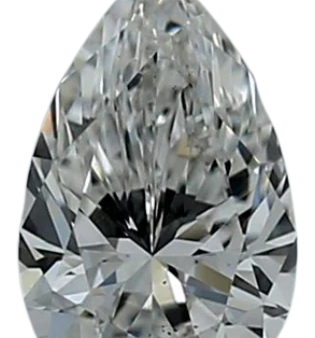 0.48 Carat F VS2 Pear Lab Diamond For Discount