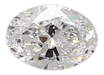 0.39 Carat D VS2 Oval Lab Diamond Hot on Sale