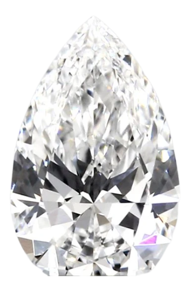 0.43 Carat D VS1 Pear Lab Diamond Cheap