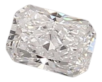 0.43 Carat D VVS1 Radiant Lab Diamond For Sale