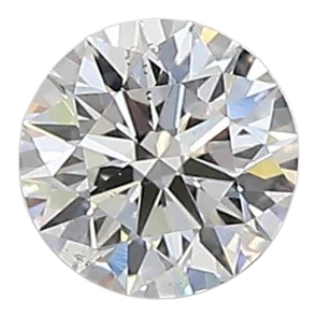 0.42 Carat D SI1 Round Lab Diamond Cheap