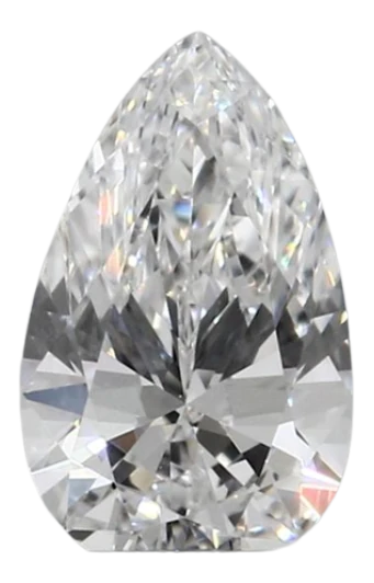 0.43 Carat E VVS1 Pear Lab Diamond For Discount