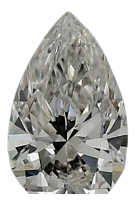 0.41 Carat F VVS2 Pear Lab Diamond Discount