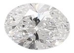 0.45 Carat E VVS1 Oval Lab Diamond For Cheap