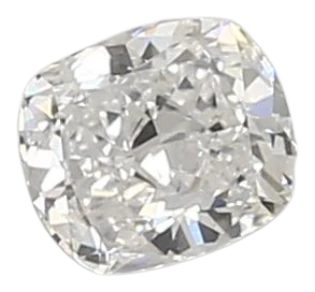 0.43 Carat D VVS2 Cushion Lab Diamond For Sale