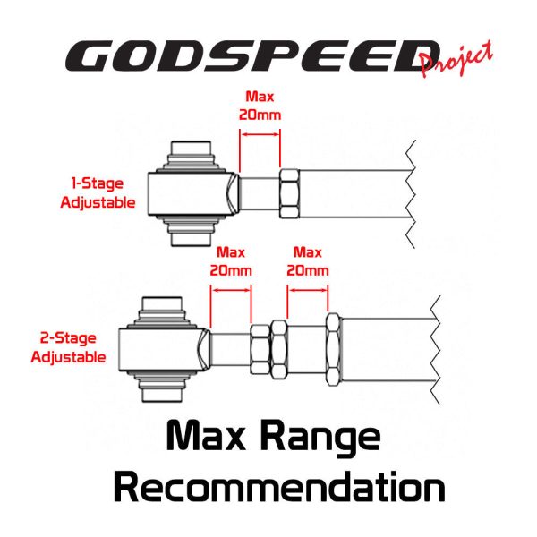 Godspeed Camber Kit Chevy Impala (2014-2020) Rear Upper Arms - Pair Online Hot Sale