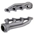 BBK Shorty Headers Challenger Charger 300C 5.7 Hemi (09-24) [1 3 4 ] Titanium Ceramic or Polished Silver Ceramic Online now