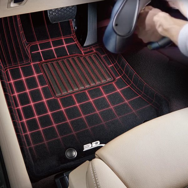 3D MAXpider Floor Mats Ford Ranger Super Crew (2019-2023) All-Weather Elegant Series - Complete Set For Sale