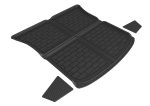 3D MAXpider Cargo Liner Tesla Model Y [5 or 7 Seater] (20-24) Kagu Black Rubber - Upper or Lower Rear Online Hot Sale