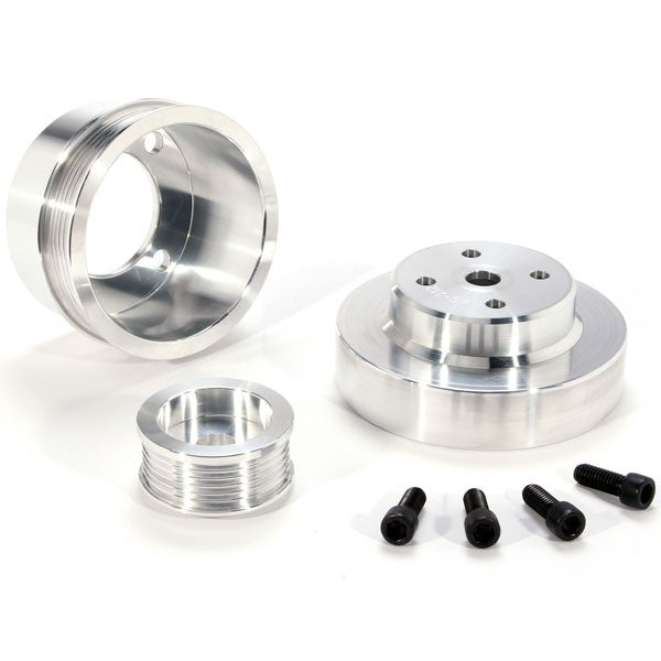 BBK Underdrive Pulleys Ford Mustang 5.0 (1986-1995) Billet Aluminum Online now