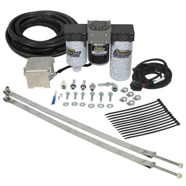 BD Diesel Venom Fuel Lift Pump Dodge Cummins 5.9L (98.5-02) w  Filter & Separator - 1050332 Supply