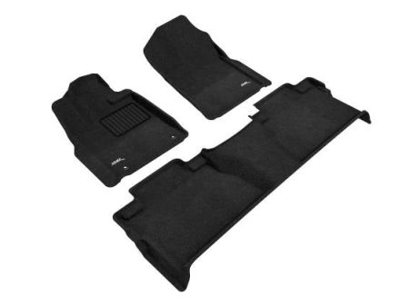 3D MAXpider Floor Mats Toyota Tundra Crew Max (14-21) All-Weather Elegant Series - Complete Set Sale