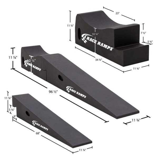 Race Ramps 10.5  Lift Super Duty Truck Service Ramps (15 Degrees Approach Angle) RR-STR Online Hot Sale