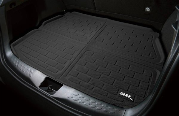 3D MAXpider Cargo Liner GMC Yukon (21-24) Kagu Black Rubber  - Behind 3rd Row Seats - M1CH0931309 Fashion