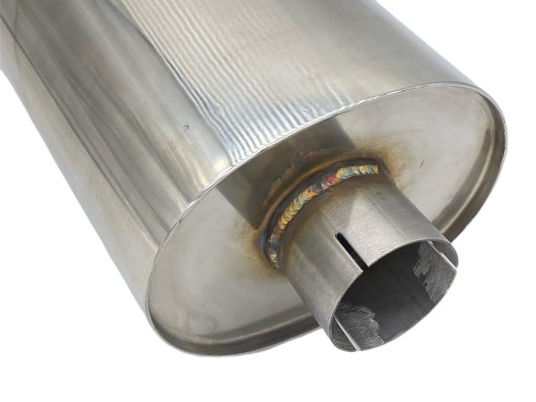 Ballade Sports Type S Universal Muffler (2.8  Inlet 22.5  Length) BS-UNV-MUF-S Online